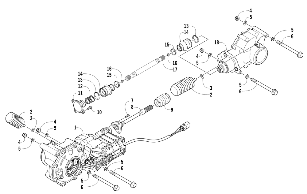 Drive train assembly