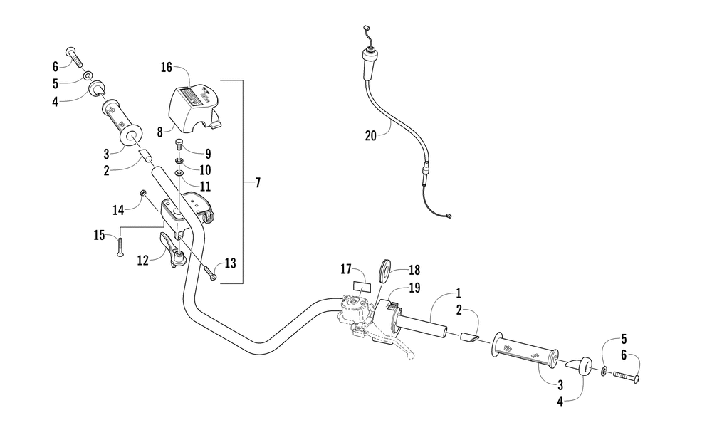 Handlebar assembly