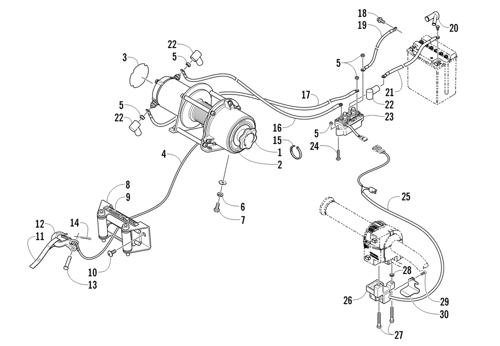 Winch assembly