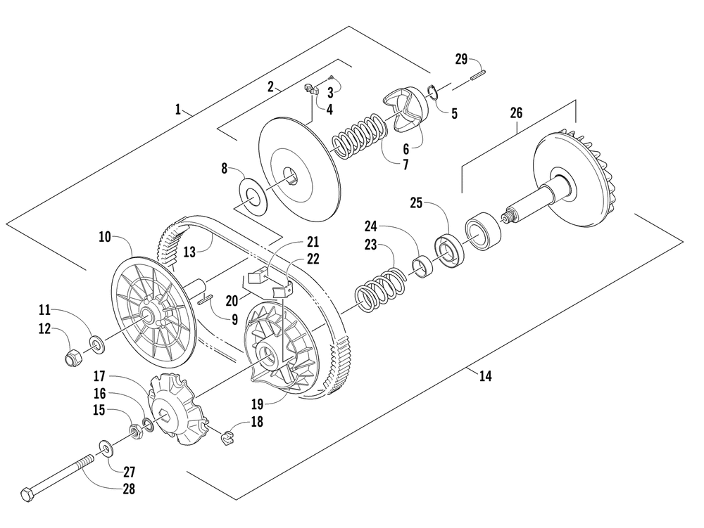 Clutch assemblies