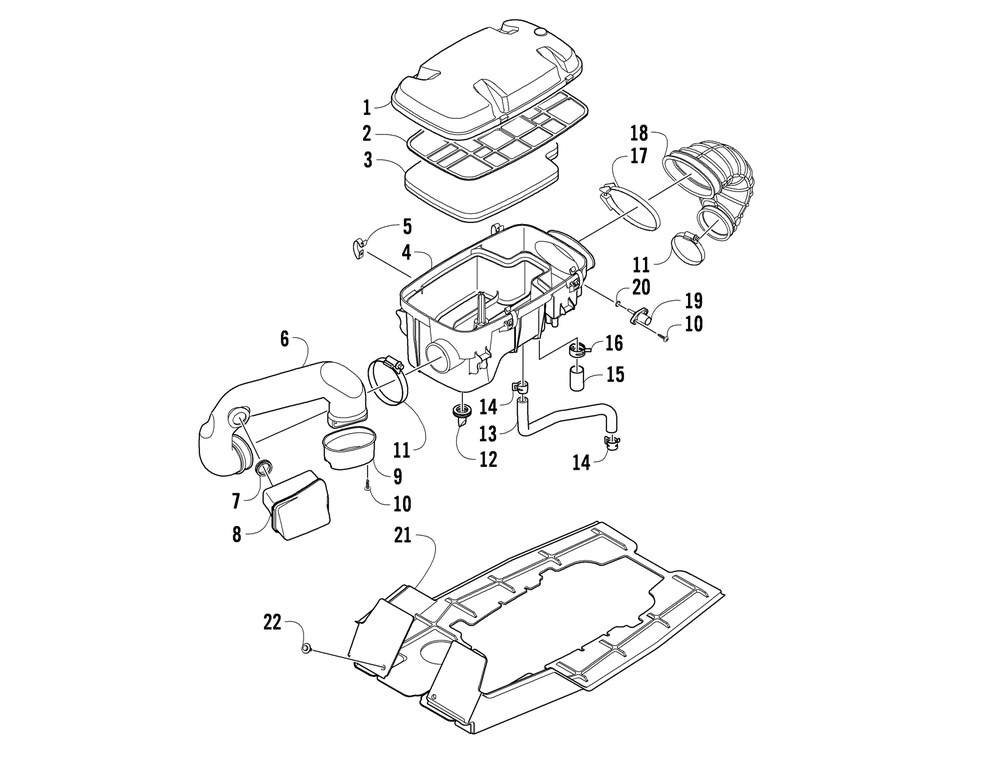 Air intake assembly