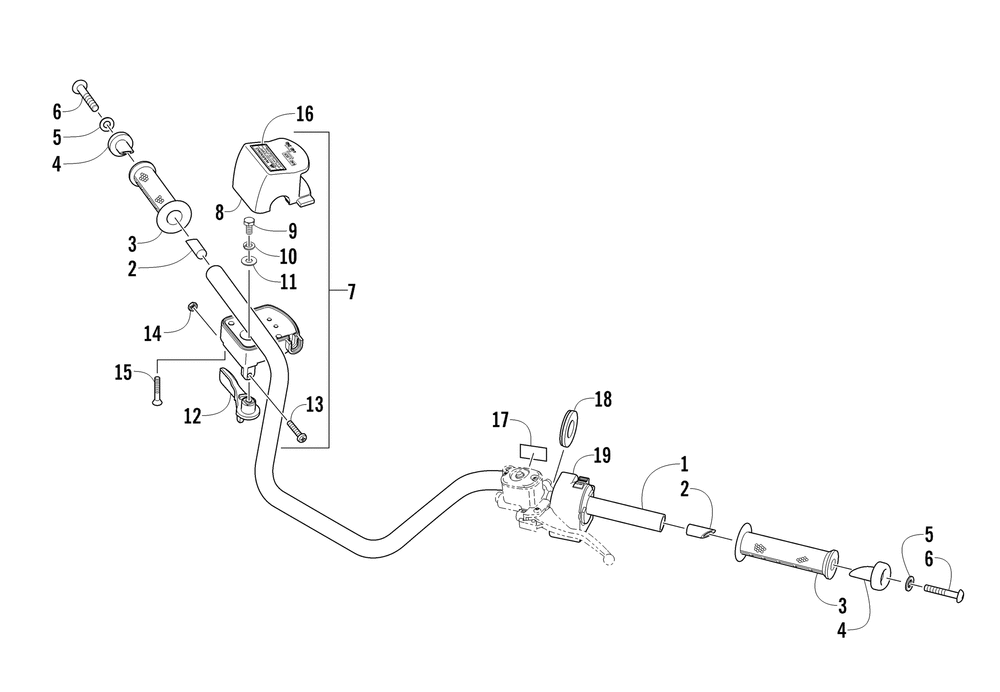 Handlebar assembly