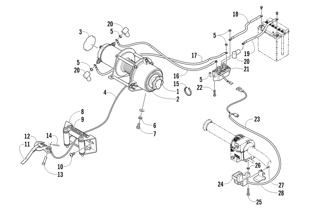 Winch assembly