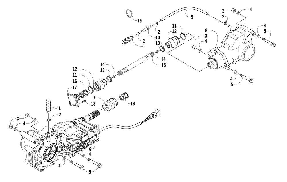 Drive train assembly