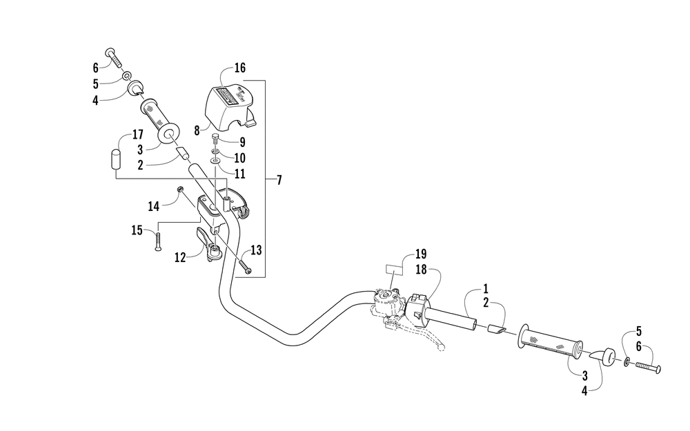 Handlebar assembly