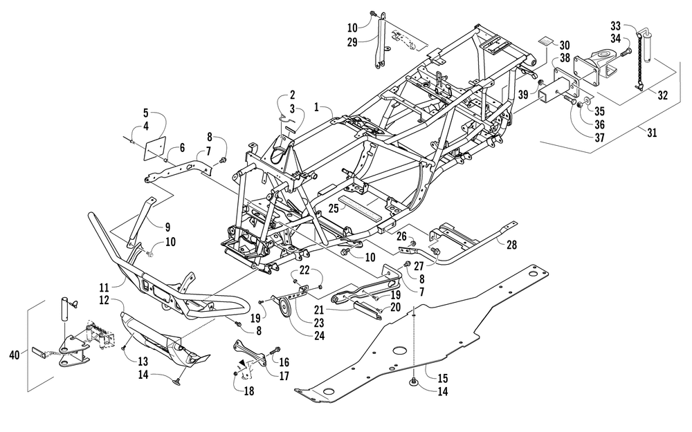 Frame and related parts