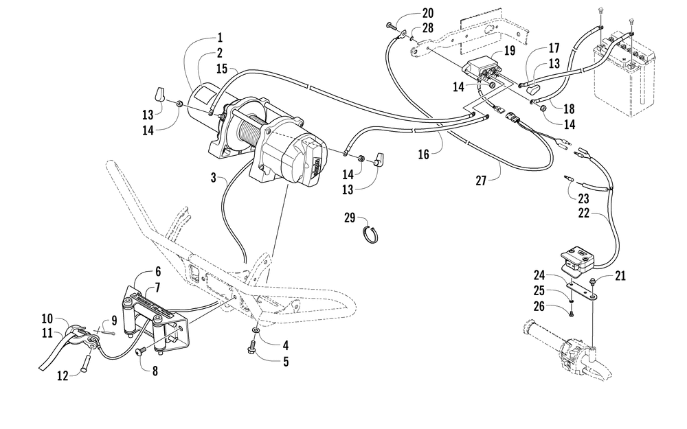 Winch assembly