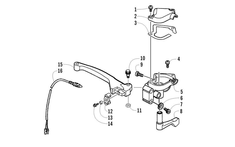 Throttle control assembly