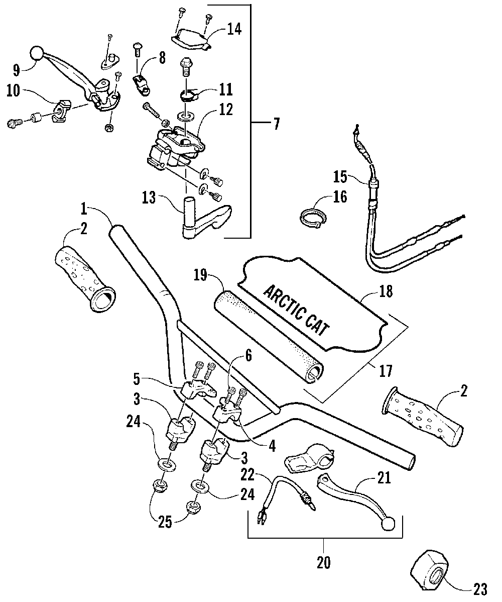 Handlebar assembly