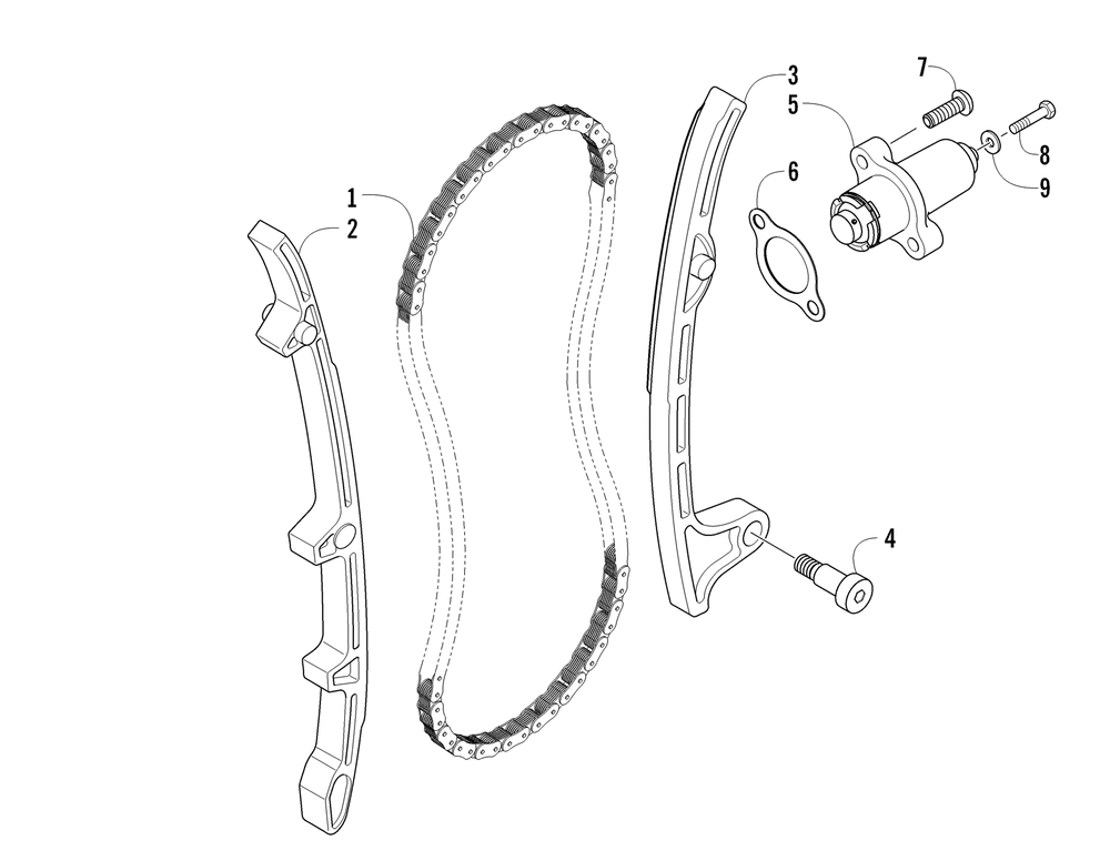 Cam chain assembly