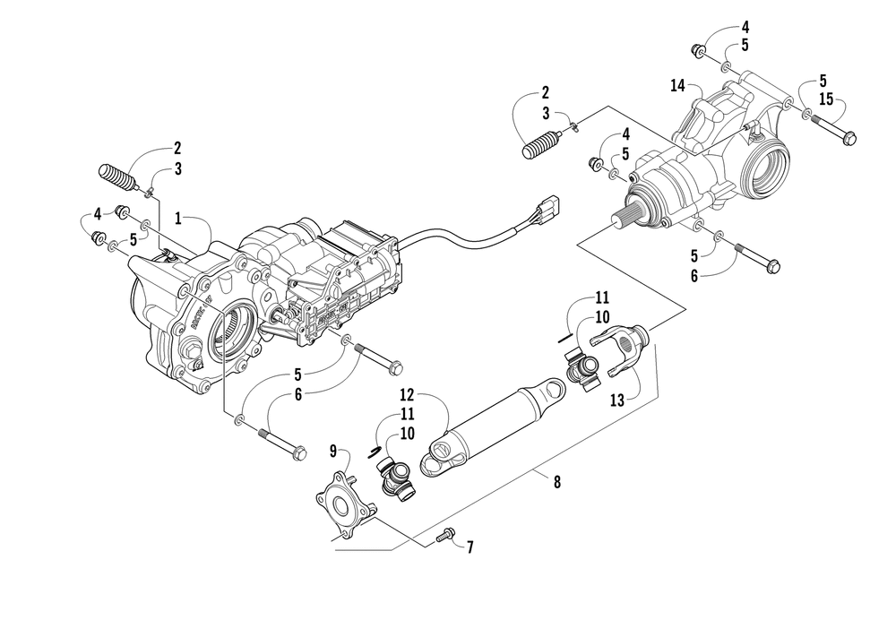 Drive train assembly