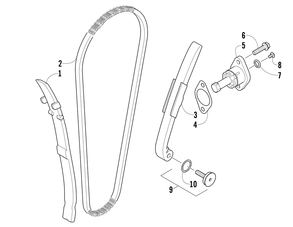 Cam chain assembly