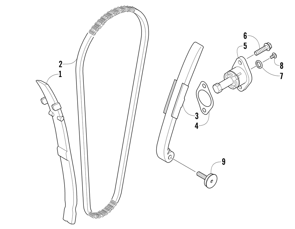 Cam chain assembly