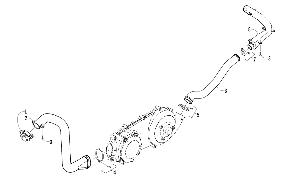 Case_belt cooling assembly