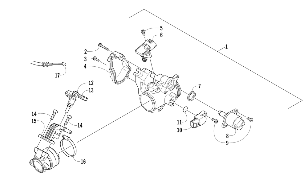 Throttle body assembly