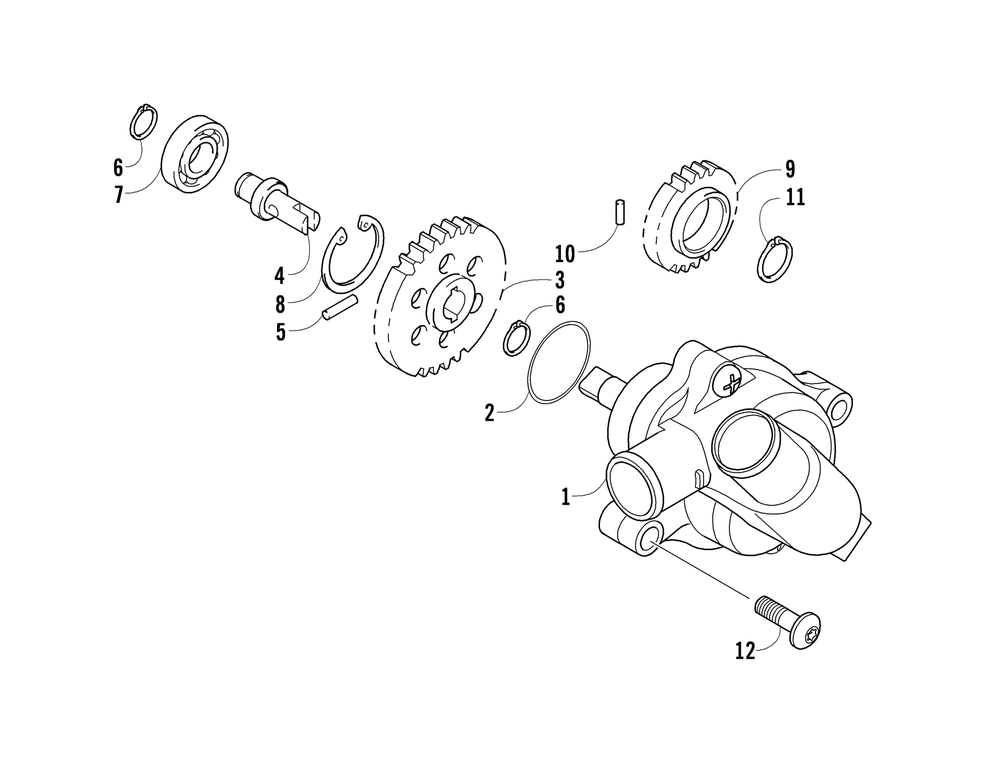 Water pump assembly