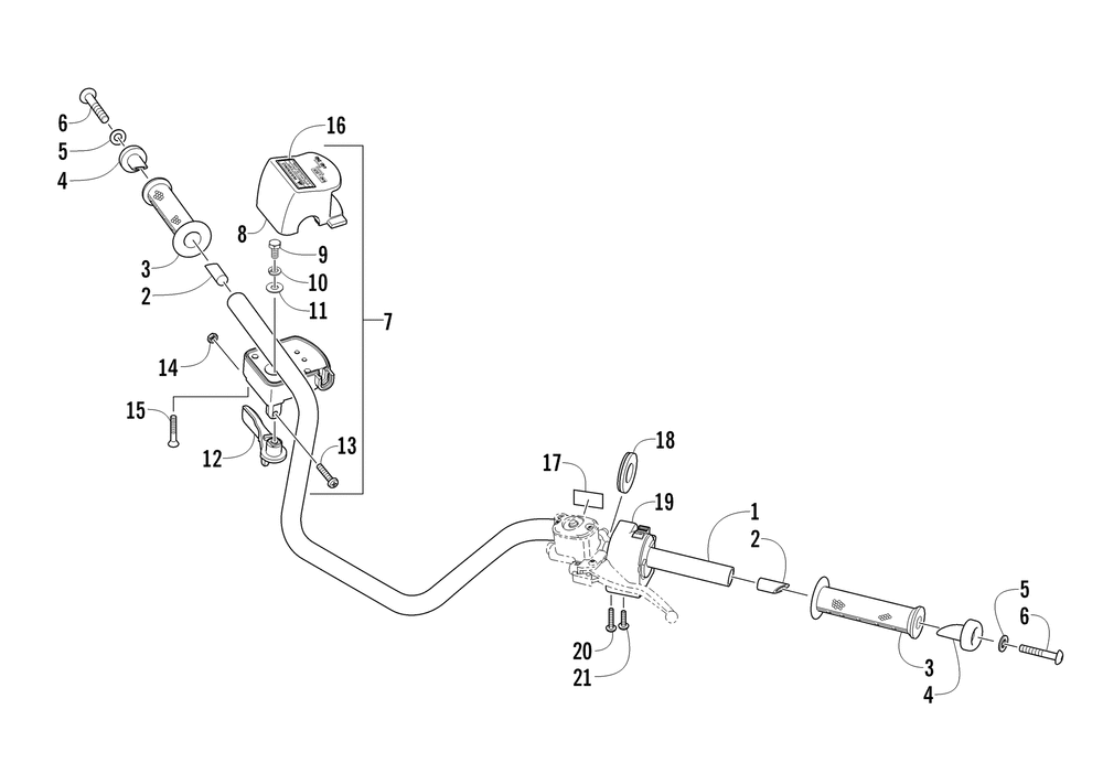 Handlebar assembly