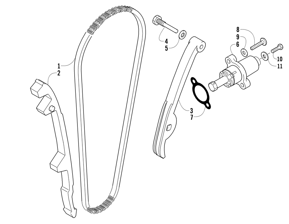 Cam chain assembly