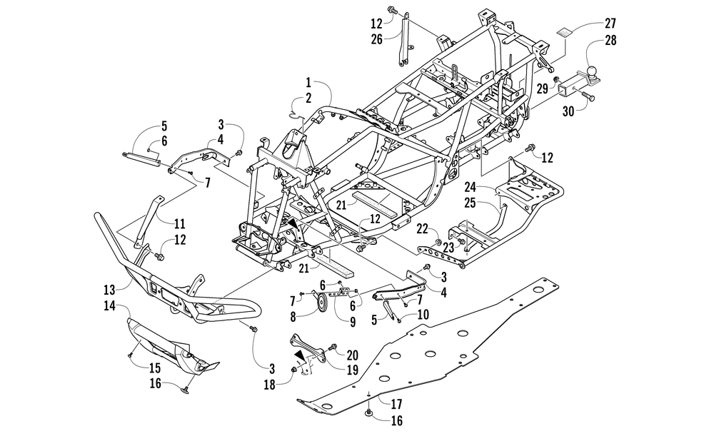 Frame and related parts