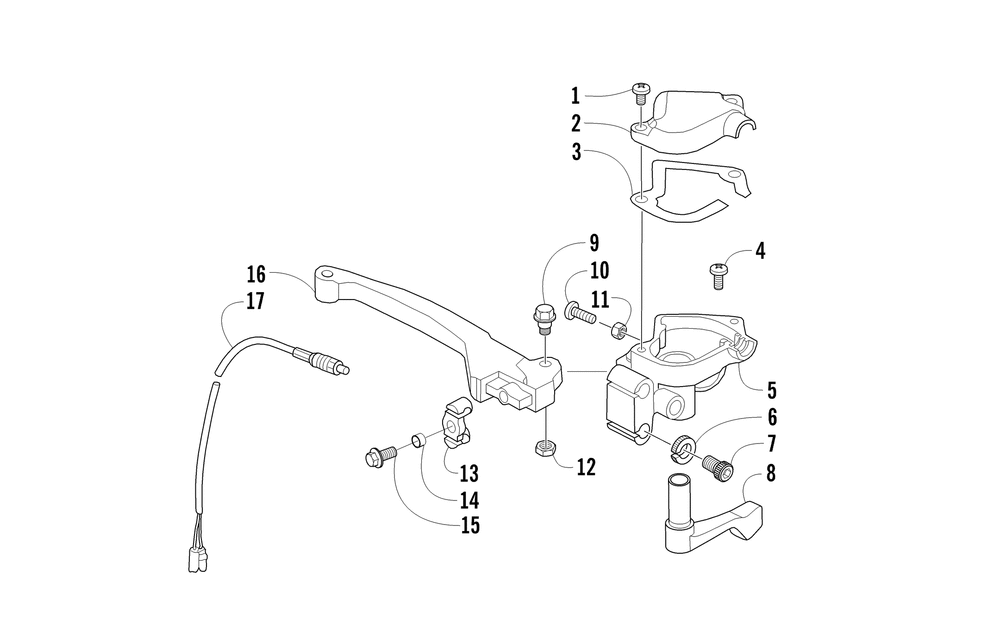 Throttle control assembly