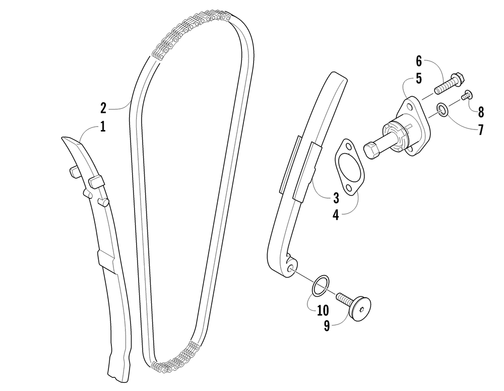 Cam chain assembly