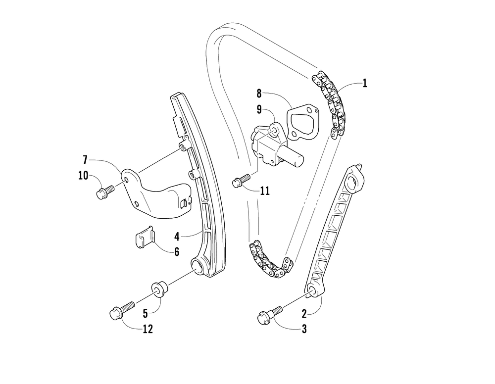 Cam chain assembly