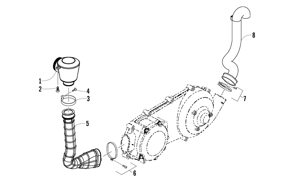 Cooling duct assembly