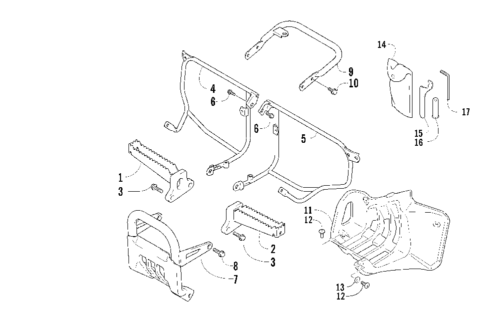 Footrest assembly