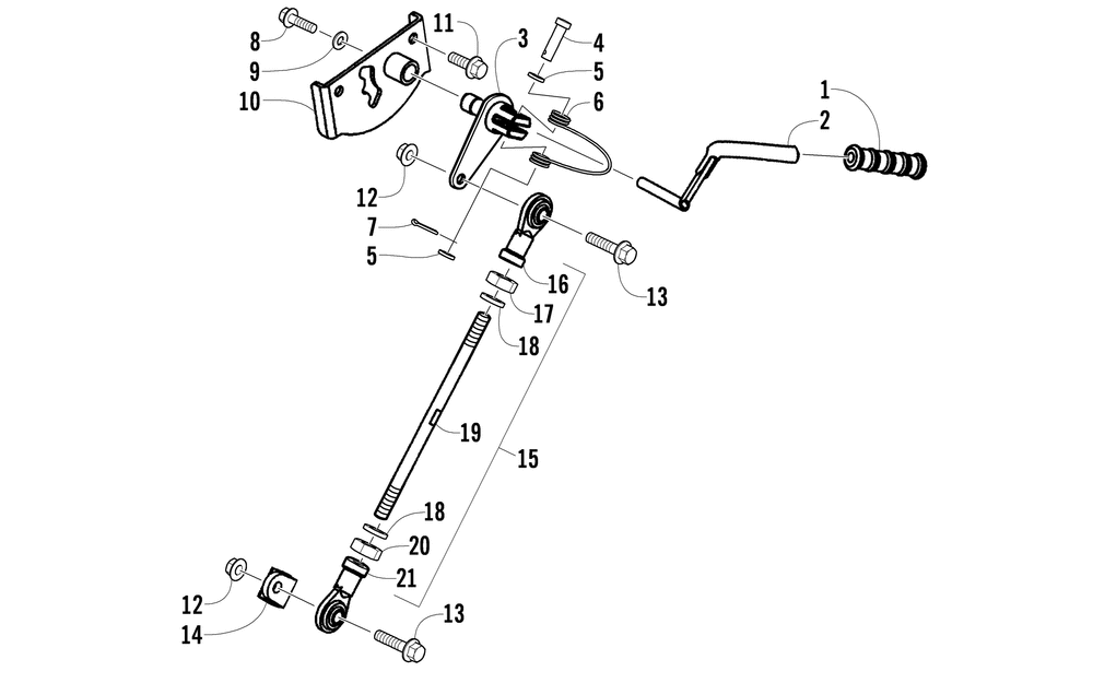 Shift lever assembly