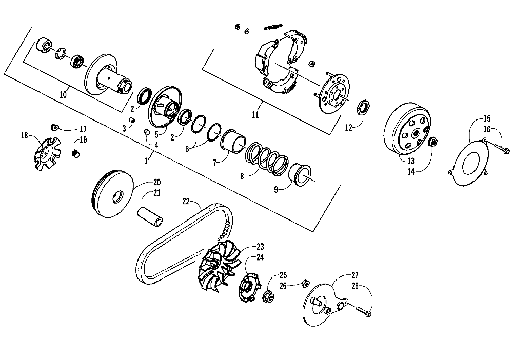 Clutch assemblies