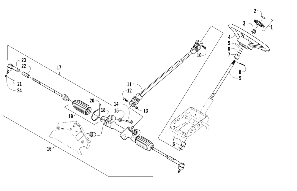 Steering assembly