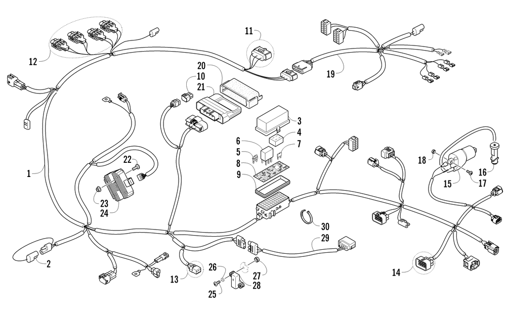 Wiring harness assembly