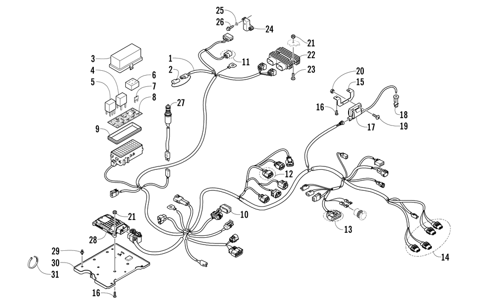 Wiring harness assembly