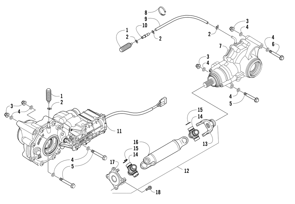 Drive train assembly