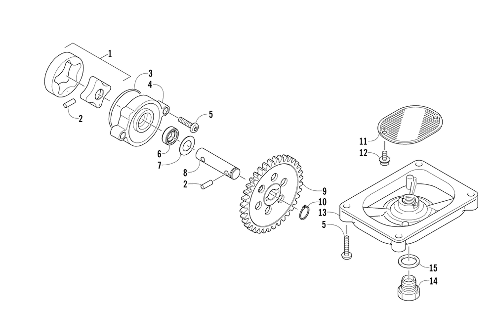 Oil pump assembly