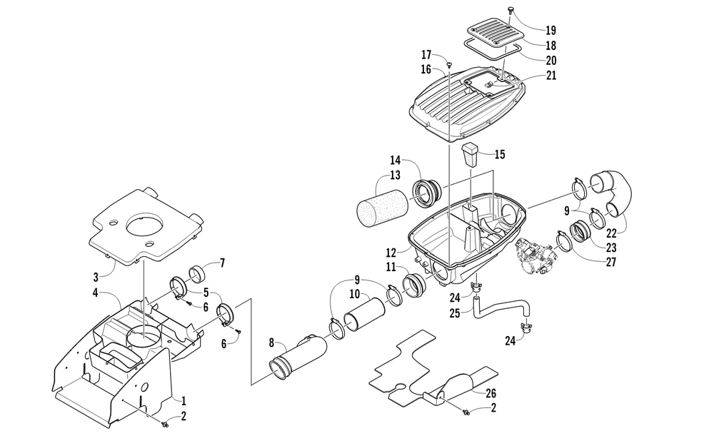 Air intake assembly