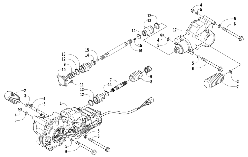 Drive train assembly