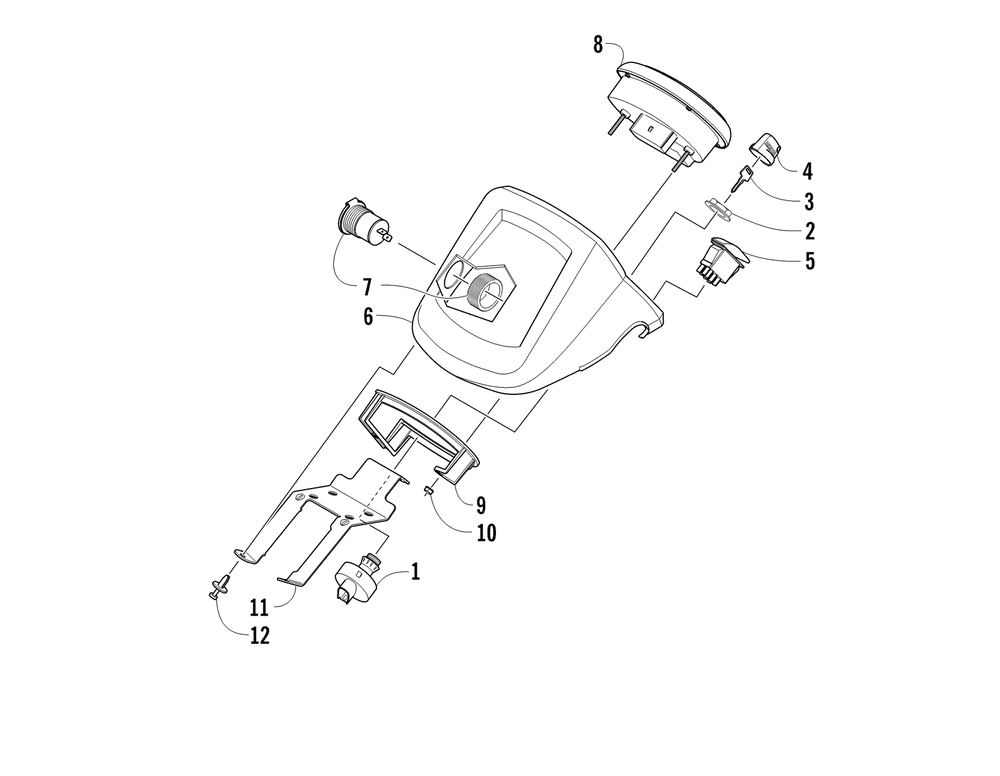 Instrument pod assembly