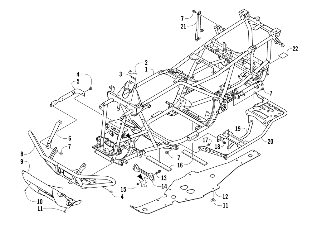 Frame and related parts