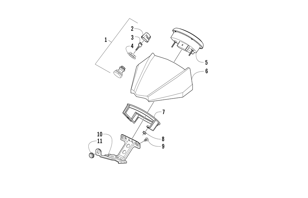 Instrument pod assembly