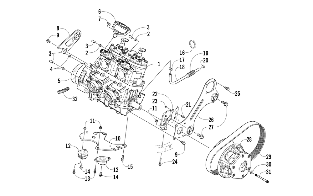 Engine and related parts