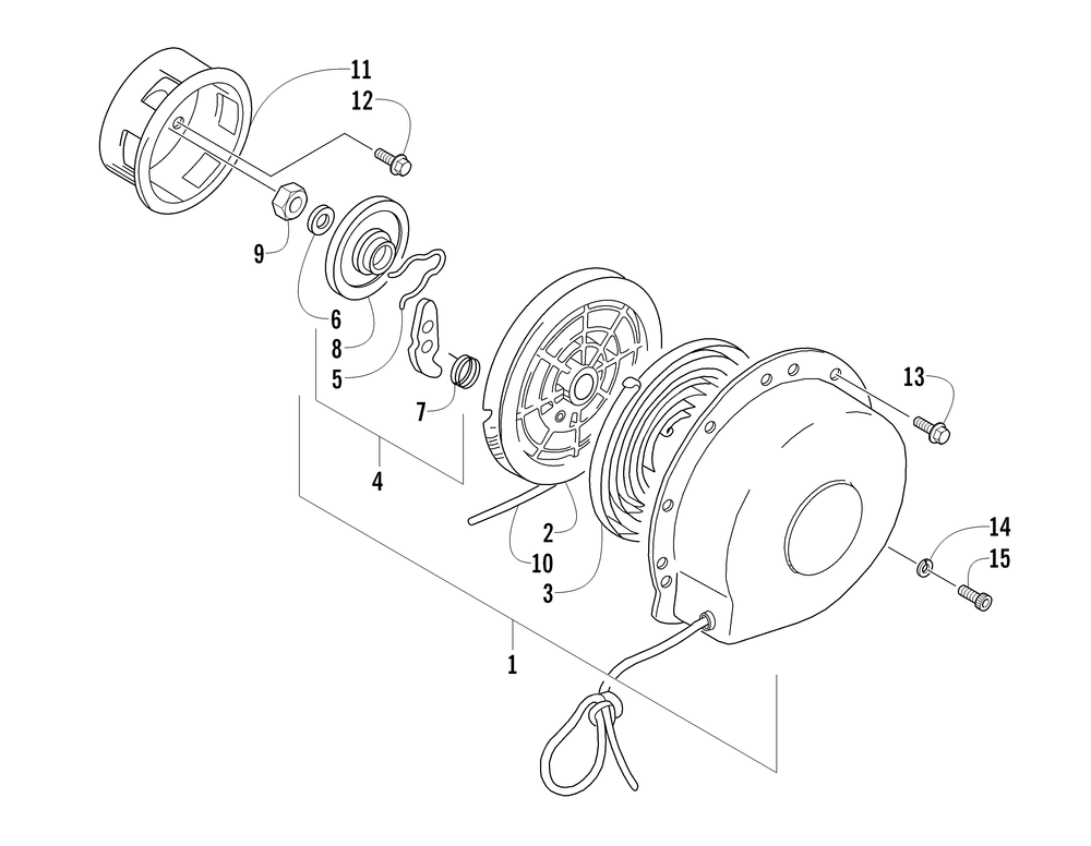 Recoil starter