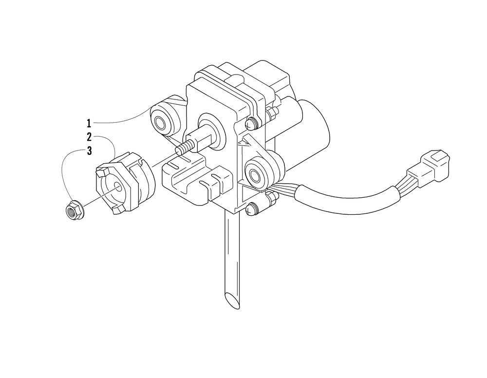 Servomotor assembly