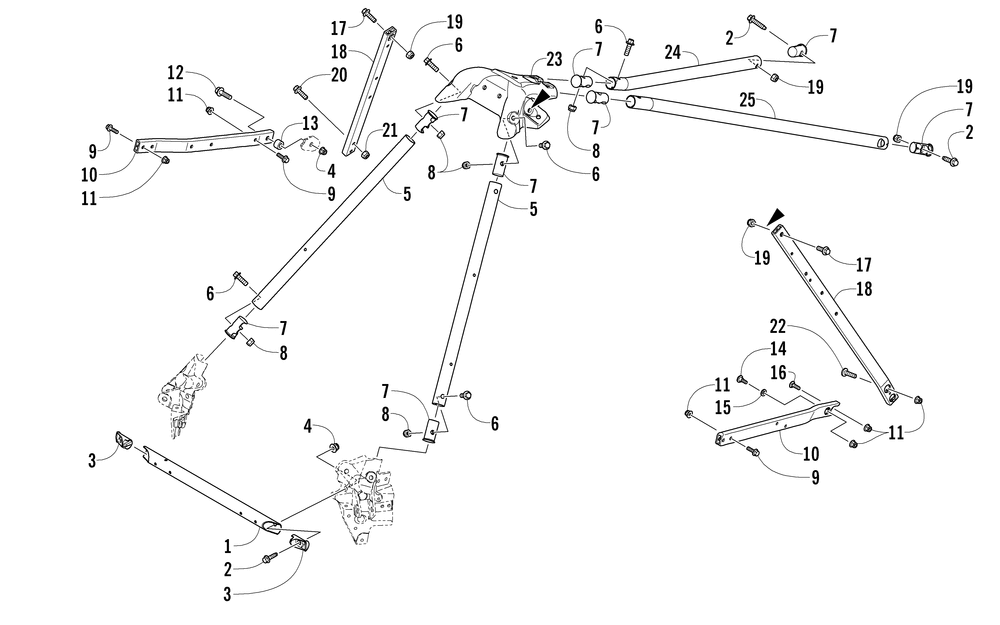 Steering support assembly
