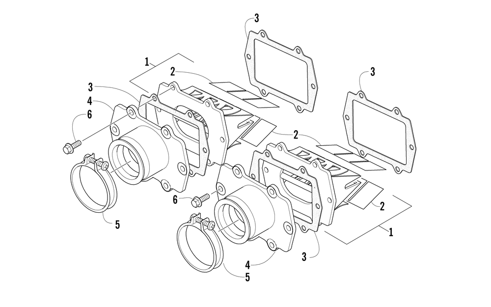 Reed valve assembly
