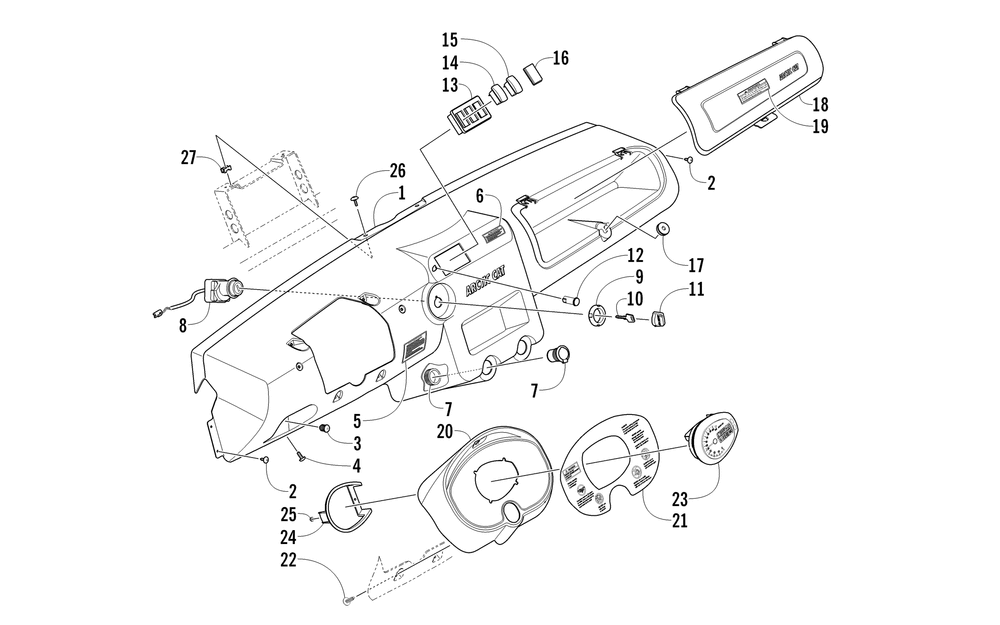 Dash assembly