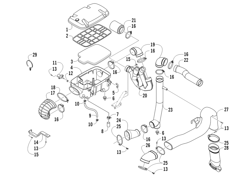 Air intake assembly