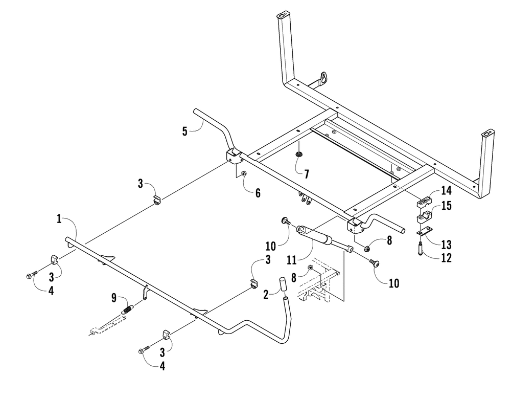 Tilt frame assembly