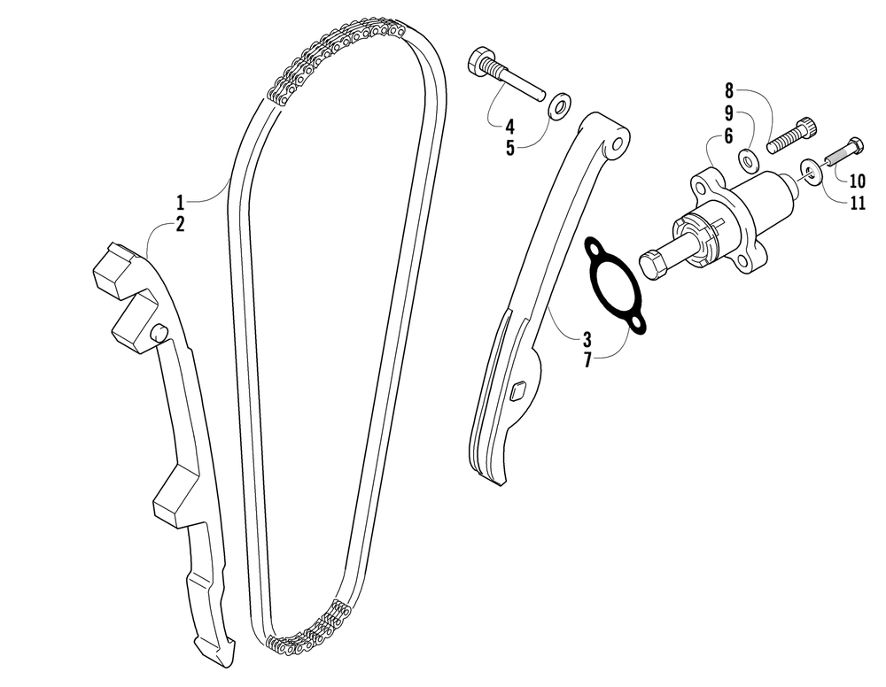 Cam chain assembly