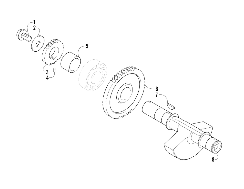 Crank balancer assembly